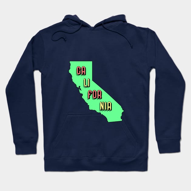 California Hoodie by cariespositodesign